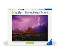 Ravensburger Puzzle 12000779 - Pinke Gewitterstimmung - 500 Teile Puzzle für Erw