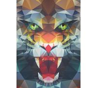 Ravensburger 12000239 - Rugido de polígonos - Puzzle 500 Piezas - Puzzle Adultos y niños a patir de 12 años, Puzzle Animales
