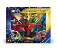 Ravensburger - Puzzle 500 Piezas: Spider-Man Day Movie, Puzzle Adultos 49 x 36 cm, Rompecabezas Adultos, para Toda la Familia, Regalo Adulto