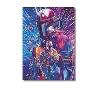 Ravensburger Star Wars: The Mandalorian - Rompecabezas de 500 Piezas de Gran Formato para Adultos - 12001339 - Fácil de Ver y fácil de sostener Piezas Grandes encajan Perfectamente