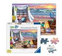 Ravensburger - Puzzle 500 Piezas Strandavond | Rompecabezas Adultos | 70x50 Cm | Puzzle 500 Piezas Adultos | Ravensburger Puzzle | Ideas Regalo