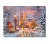 Ravensburger - Puzzle 500 Piezas Una Navidad Brillante | Puzzle 500 Piezas Adultos | Rompecabezas Adultos Y Niños De 14 Años O Más | Regalos para Niños 14 Años O Más | 500 Piezas Y Mide 49x36cm