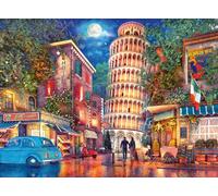 Ravensburger - Puzzle 500 Piezas Una Noche En Pisa | Puzzle 500 Piezas Adultos | Rompecabezas Adultos Y Niños De 14 Años O Más | Regalos para Niños 14 Años O Más | Mide 49x36cm