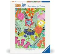 Ravensburger - Puzzle 500 Piezas Wj Piezas Flowers Jungle | Puzzle 500 Piezas Adultos | Rompecabezas Adultos Y Niños De 14 Años O Más | Regalos para Niños 14 Años O Más | Mide 49x36cm
