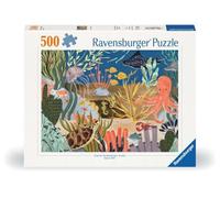 Ravensburger - Puzzle 500 Piezas Wj Piezas Ocean Whimsy | Puzzle 500 Piezas Adultos | Rompecabezas Adultos Y Niños De 14 Años O Más | Regalos para Niños 14 Años O Más | Mide 49x36cm