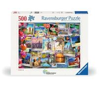 Ravensburger - Puzzle Travel Pinboard, Puzzle 2D Adultos 500 Piezas