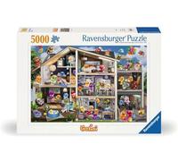 RAVENSBURGER PUZZLE-17434 Gelinis Oso Gelini - Puzzle de casa de muñecas (5000 Piezas), Multicolor (17434)