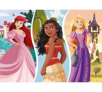 Ravensburger - Puzzle 60 Piezas Giant: Disney Princess: Historias de Princesas, Rompecabezas niños 4 años, 70 x 50 cm, Regalo niña 4 años y niño