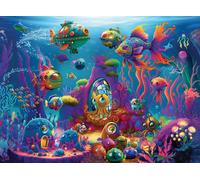 Ravensburger - Puzzle: Alien en el Océano, Puzzles Infantiles (Importación USA)