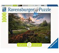 Ravensburger - Puzzle: Alpes Franceses, 1000 piezas, Puzzles para Adultos, Rompecabezas para Adultos, Regalos a Partir de 14 Años, 70x50cm, Premio Oficial Jigsaw Puzzle