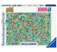 Ravensburger - Puzzle Animal Crossing Challange, Rompecabezas para Adultos, Regalo para Niños de 14+ Años, Juego Educativo y Estimulante, 1000 Piezas, 70x50 cm