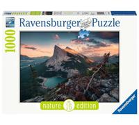 Ravensburger - Puzzle: Atardecer en Montaña, 1000 piezas, Puzzles para Adultos, Rompecabezas para Adultos, Regalos a Partir de 14 Años, 70x50cm