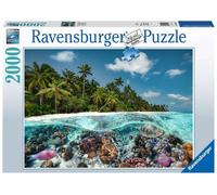 Ravensburger - Puzzle: Bucear en Las Maldivas, 2000 Piezas, Puzzles para Adultos