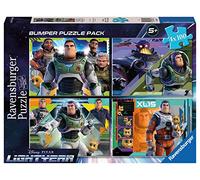 Ravensburger - Puzzle: Buzz Lightyear, Puzzles Infantiles 5 Años o Más, 4x100piezas, Rompecabezas, Regalos Niños 5 Años, 36x26cm