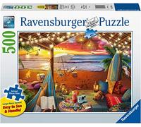 Ravensburger - Puzzle Cabaña Acogedora, 500 Piezas, Rompecabezas para Adultos y Jóvenes, Idea de Regalo para Ella o Él, 49x36cm, Exclusivo de Amazon