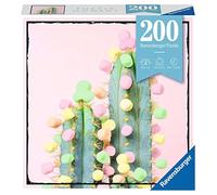 Ravensburger - Puzzle: Cactus, 200 Piezas, Puzzles para Adultos, Rompecabezas para Adultos, Regalos a Partir de 10 Años, Puzzle para Enmarcar, 33x21cm