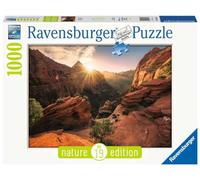 Ravensburger - Puzzle: Cañon Zion, 1000 piezas, Puzzles para Adultos, Rompecabezas para Adultos, Regalos a Partir de 14 Años, 70x50cm