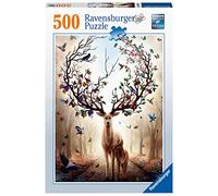 Ravensburger - Puzzle Ciervo Misterioso, 500 Piezas, Rompecabezas para Adultos y Jóvenes, Idea de Regalo para Ella o Él, 36x49 cm, Exclusivo de Amazon