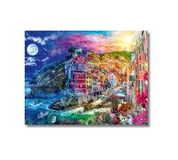 Ravensburger 12000803 - Coloridas Cinque Terre - puzzle 2000 piezas - puzzle adultos y niños a patir de 14 años, puzzle Italia
