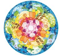 Ravensburger - Puzzle: Helado, Puzzle 500 Piezas, Puzzles para Adultos y Niños, Puzzle Redondo, Rompecabezas Adultos, Puzzle 500 Piezas Adultos y Niños, Pegamento Puzzle para enmarcar Puzzles