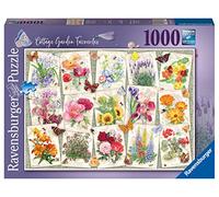 Ravensburger - Puzzle: Colección de Flores, Puzzle 1000 Piezas, Puzzles para Adultos, Puzzle 1000 Piezas Adultos, Pegamento Puzzle para Enmarcar Puzzles, Rompecabezas Adultos, Regalos Adultos, 70cm