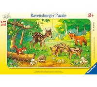 Ravensburger Puzzle con marco 6376 – 15 piezas 29.7x19 cm
