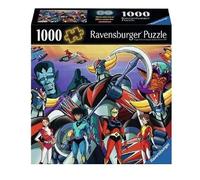 Ravensburger - Puzzle de 1000 Piezas 80s Mania: Goldrake, Rompecabezas Adultos y familias, Rompecabezas de 1000 Piezas 70 x 50 cm, Regalo para Adultos