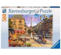 Ravensburger Puzzle, Puzzle 500 Piezas, De Paseo por París, Puzzles para Adultos, Puzzle París, Rompecabezas Calidad