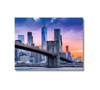 Ravensburger - Puzzle 2000 Piezas De Brooklyn A Manhattan | Puzzle Adultos | Rompecabezas Adultos | para Toda La Familia | 98x75 Cm | Regalo Adulto