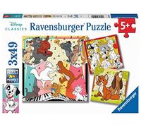 Ravensburger Puzzle, Disney Classics, Puzzle 3x49 Piezas, Puzzles para Niños, Edad Recomendada 5+, Rompecabeza de Calidad