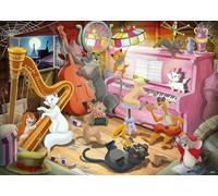 Ravensburger - Puzzle Disney Los Aristogatos, Rompecabezas para Adultos, Regalo para Niños de 14+ Años, Juego Educativo y Estimulante, 1000 Piezas, 70x50 cm