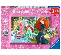 Ravensburger Puzzle, Disney Princess - Glitter, Puzzles para Niños, Edad Recomendada 3+, 07620 8