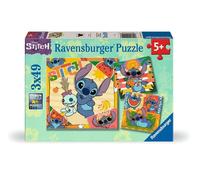 Ravensburger - Puzzle: Disney Stich, Puzzles Niños 5 Años o Más, Rompecabezas, 3