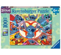Ravensburger - Puzzle Disney Stitch, 100 Piezas XXL, Puzzle 6 Años o más, Rompec