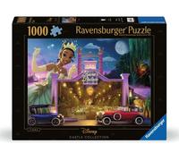 Ravensburger - Puzzle Disney Tiana | Puzle 1000 Piezas | Puzle Adultos 70x50cm | Puzzle Disney 1000 Piezas | Princesas Castillos | Rompecabezas Adultos y Niñas +14 años