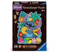 Ravensburger - Puzzle Disney Wooden de Stitch, Rompecabezas de Madera, Regalo pa