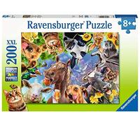 Ravensburger Puzzle, Divertidos Animales de la Granja, 200 Piezas, Puzzles para Niños, Edad Recomendada 8+, 12902 7