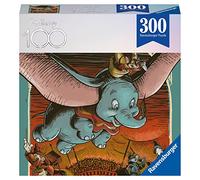 Ravensburger - Puzzle: Dumbo Disney 100, 300 Piezas, Puzzles para Adultos, Rompecabezas para Adultos, Regalos a Partir de 9 Años, Puzzle para Enmarcar, 27x39cm