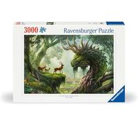 Ravensburger - Puzzle: El Dragón del Bosque, 3000 Piezas, Puzzles para Adultos, Rompecabezas para Adultos, Regalos a Partir de 14 Años, 121x80cm