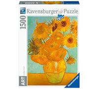 Ravensburger - Puzzle El Girasol de Van Gogh, Puzzles de Arte para Adultos, Regalo para Niños de 14+ Años, Juego Educativo y Estimulante, 1500 Piezas, 80x60 cm