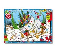 Ravensburger - Puzzle: El Grinch, 1000 Piezas, Puzzles para Adultos, Rompecabezas para Adultos, Regalos a Partir de 14 Años,70x50cm