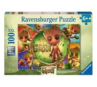 Ravensburger - Puzzle Marvel Groot, Puzzle 2D niños 100 Piezas XXL