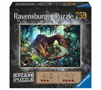 Ravensburger - puzzle: escape room dragón, 759 piezas, puzzles para a