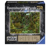 Ravensburger - Puzzle Escape Room: El Templo, Puzzle 759 Piezas, Puzzle para Adultos y Niños 14 años o más, Escape The Room Juego de Mesa, Juego Escape Room Adultos, Rompecabezas Adultos