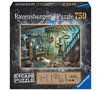 Ravensburger - Puzzle Escape Room: Habitación del Terror, Puzzle 759 Piezas, Puzzle para Adultos y Niños 14 años o más, Escape The Room Juego de Mesa, Juego Escape Room Adultos, Rompecabezas