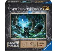 Ravensburger - Puzzle Escape Room: Manada de Lobos, Puzzle 759 Piezas, Puzzle para Adultos y Niños 14 años o más, Escape The Room Juego de Mesa, Juego Escape Room Adultos, Rompecabezas Adultos