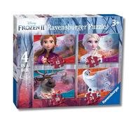Ravensburger - Puzzle: Frozen 2, Puzzles Niños 3 Años o Más, Rompecabezas, 4 Puzzles de 12, 16, 20, y 24 Piezas, Regalos Niños 3 Años, 70x50cm
