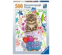 Ravensburger Puzzle, Gatito en Taza, 500 Piezas, Puzzle Adultos, 15037 3