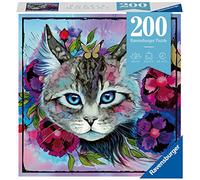 Ravensburger - Puzzle: Gato, 200 piezas, Puzzles para Adultos, Rompecabezas para Adultos, Regalos a Partir de 10 Años, Puzzle para Enmarcar, 33x21cm