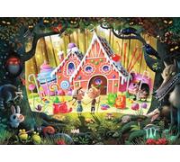 Ravensburger - Puzzle: Hansel & Gretel, Puzzle 1000 Piezas, Puzzles para Adultos, Puzzle 1000 Piezas Adultos, Pegamento Puzzle para Enmarcar Puzzles, Rompecabezas Adultos, Regalos Adultos, 70x50cm